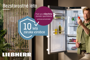 Získejte ZDARMA 10 let záruky na spotřebiče Liebherr